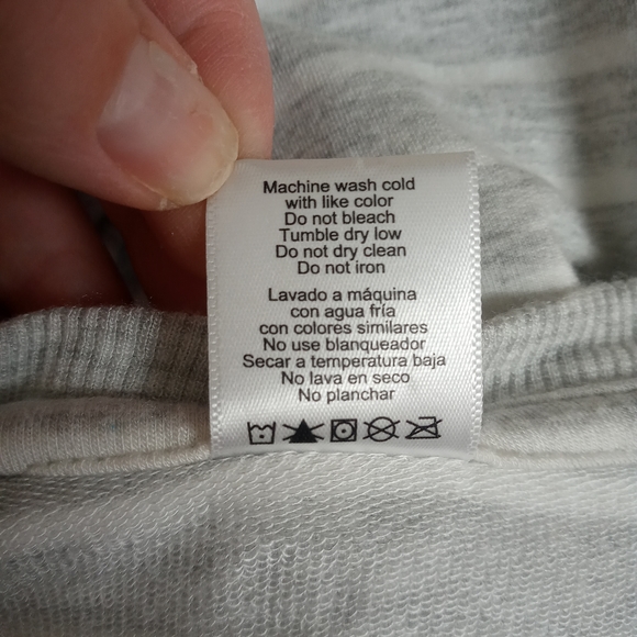 Active Life Modal Athleisure Gray Striped Soft top - Picture 14 of 14